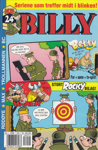 Cover Thumbnail for Billy (Hjemmet / Egmont, 1998 series) #24/2002