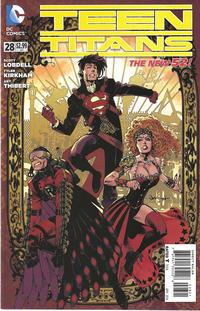 Cover Thumbnail for Teen Titans (DC, 2011 series) #28 [Jason Pearson Steampunk Cover]