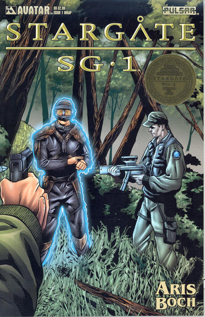 Cover for Stargate SG-1: Aris Boch (Avatar Press, 2004 series) #1 [Arlington Convention Edition]