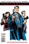 Cover for Torchwood Comic (Titan, 2010 series) #4 [Cover C - New York Comic Con 2010 Exclusive]
