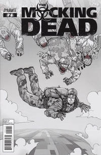 Cover Thumbnail for The Mocking Dead (Dynamite Entertainment, 2013 series) #2 [Subscription Exclusive Variant Cover by Max Dunbar]