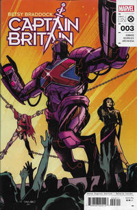Cover Thumbnail for Betsy Braddock: Captain Britain (Marvel, 2023 series) #3