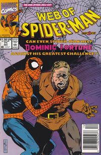Cover Thumbnail for Web of Spider-Man (Marvel, 1985 series) #71 [Mark Jewelers]