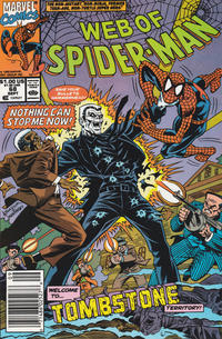 Cover for Web of Spider-Man (Marvel, 1985 series) #68 [Mark Jewelers]