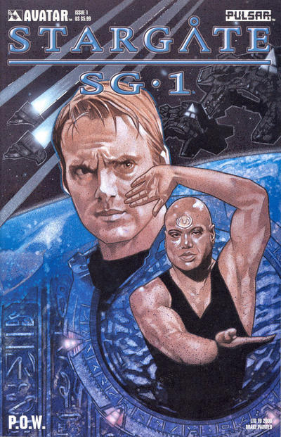 Cover for Stargate SG-1 POW (Avatar Press, 2004 series) #1 [Drake Painted]