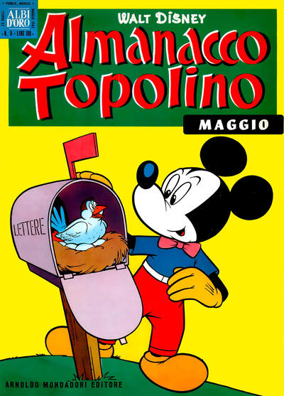 Cover for Almanacco Topolino (Mondadori, 1957 series) #65