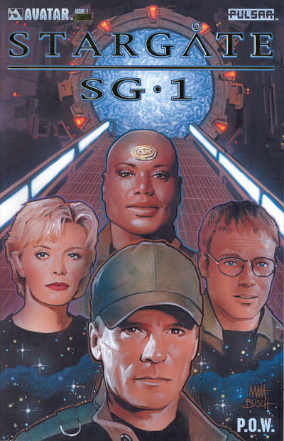 Cover for Stargate SG-1 POW (Avatar Press, 2004 series) #1 [Gold Foil]