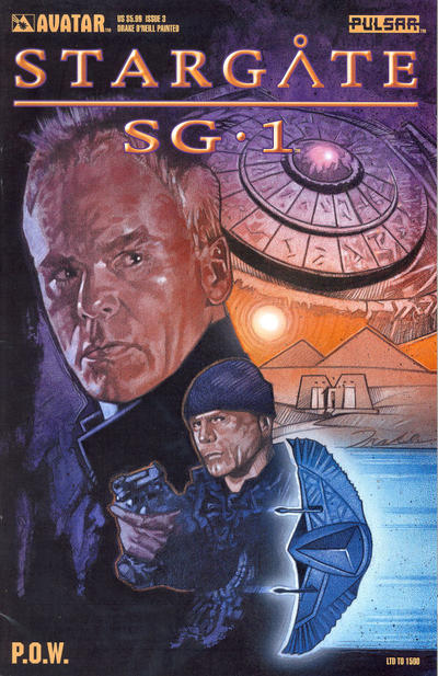 Cover for Stargate SG-1 POW (Avatar Press, 2004 series) #3 [Drake O'Neil Painted]