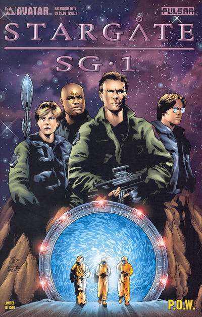 Cover for Stargate SG-1 POW (Avatar Press, 2004 series) #2 [Hazardous Duty]