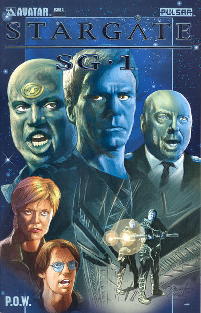 Cover for Stargate SG-1 POW (Avatar Press, 2004 series) #3 [Platinum Foil]