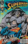 Cover Thumbnail for Superman: The Man of Steel (1991 series) #4 [Newsstand]