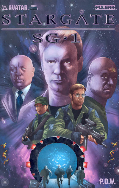 Cover for Stargate SG-1 POW (Avatar Press, 2004 series) #2 [Platinum Foil]