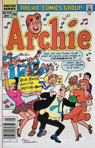 Cover for Archie (Archie, 1959 series) #335 [Canadian]