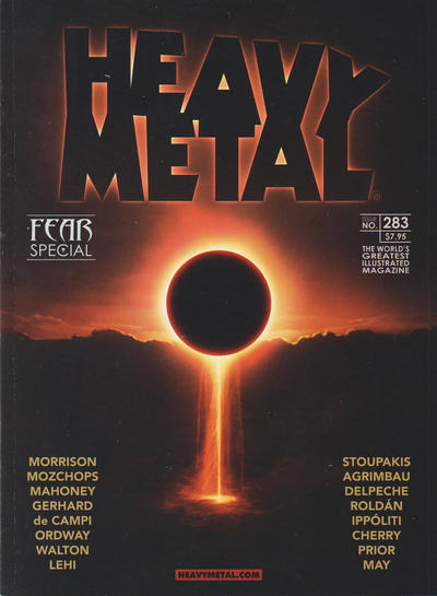 Cover for Heavy Metal Magazine (Heavy Metal, 1977 series) #283 - Fear Special [Cover C - Justin Cherry]