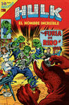 Cover for Hulk el Hombre Increíble (Editorial Novaro, 1980 series) #18