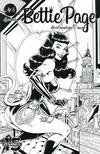 Cover for Bettie Page: Unbound (Dynamite Entertainment, 2019 series) #5 [FOC Incentive B&W Cover - John Royle]