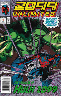 Cover for 2099 Unlimited (Marvel, 1993 series) #1 [Australian]