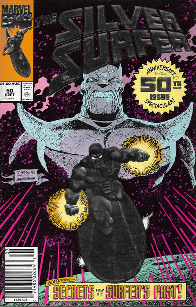 Cover for Silver Surfer (Marvel, 1987 series) #50 [Australian]