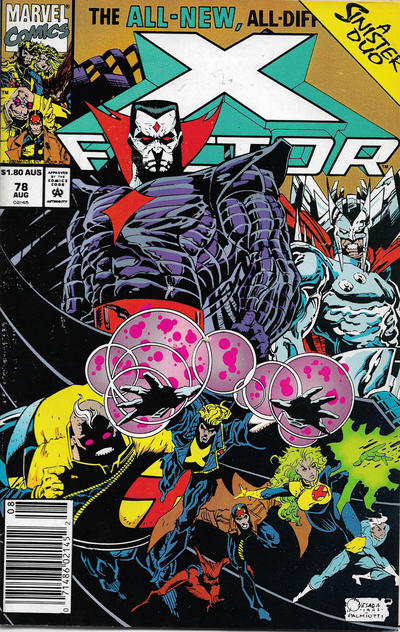 Cover for X-Factor (Marvel, 1986 series) #78 [Australian]