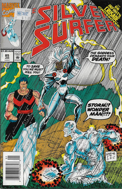 Cover for Silver Surfer (Marvel, 1987 series) #85 [Australian]