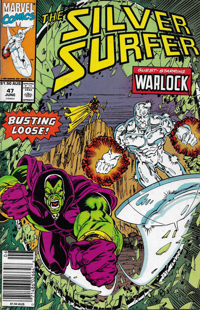 Cover for Silver Surfer (Marvel, 1987 series) #47 [Australian]