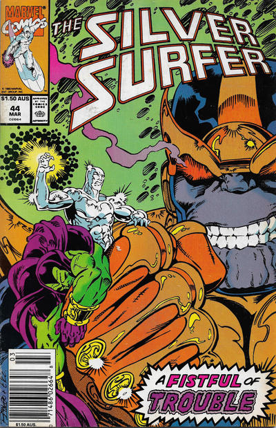 Cover for Silver Surfer (Marvel, 1987 series) #44 [Australian]