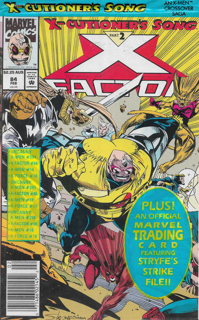 Cover for X-Factor (Marvel, 1986 series) #84 [Australian]
