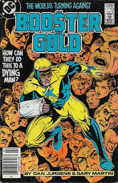 Cover for Booster Gold (DC, 1986 series) #13 [Newsstand]