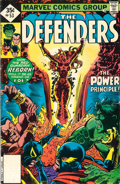 Cover for The Defenders (Marvel, 1972 series) #53 [Whitman]