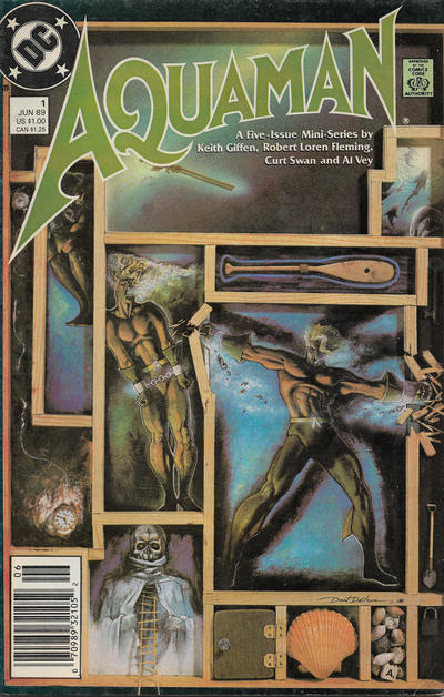Cover for Aquaman (DC, 1989 series) #1 [Newsstand]