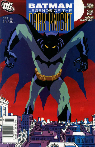 Cover for Batman: Legends of the Dark Knight (DC, 1992 series) #212 [Newsstand]
