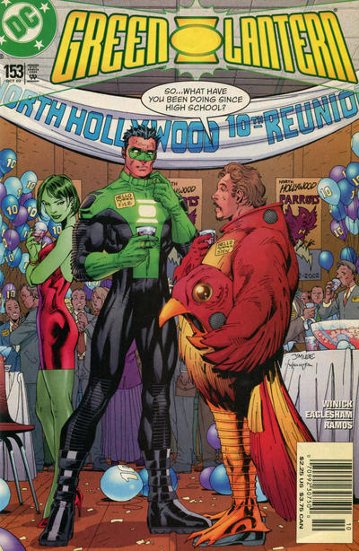 Cover for Green Lantern (DC, 1990 series) #153 [Newsstand]
