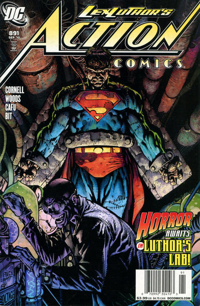 Cover for Action Comics (DC, 1938 series) #891 [Newsstand]