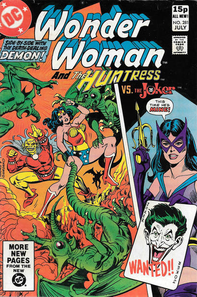 Cover for Wonder Woman (DC, 1942 series) #281 [British]