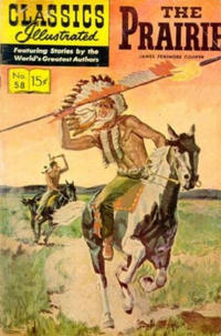 Cover Thumbnail for Classics Illustrated (Gilberton, 1947 series) #58 [HRN 155] - The Prairie