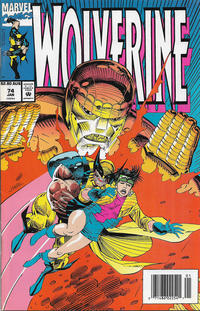 Cover for Wolverine (Marvel, 1988 series) #74 [Australian]