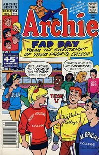 Cover for Archie (Archie, 1959 series) #353 [Canadian and British]