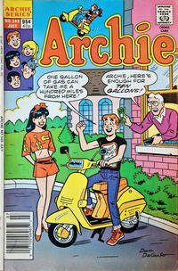 Cover for Archie (Archie, 1959 series) #349 [Canadian & British]
