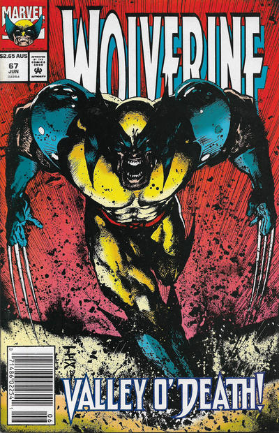 Cover for Wolverine (Marvel, 1988 series) #67 [Australian]