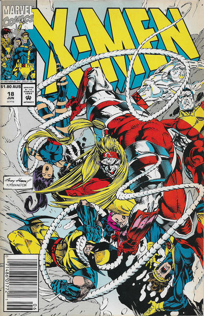 Cover for X-Men (Marvel, 1991 series) #18 [Australian]