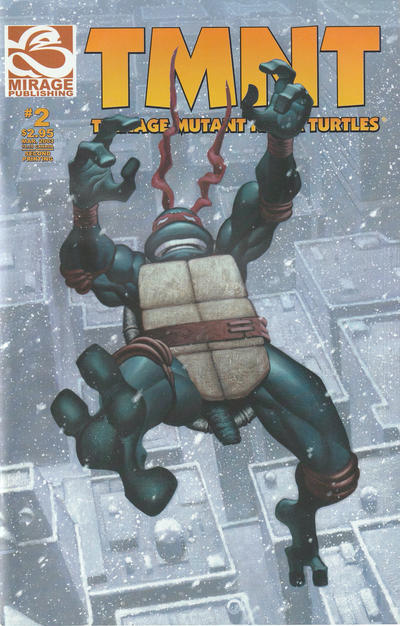 Cover for TMNT: Teenage Mutant Ninja Turtles (Mirage, 2001 series) #2 [Second Printing]
