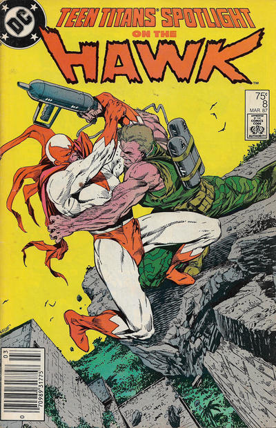Cover for Teen Titans Spotlight (DC, 1986 series) #8 [Newsstand]