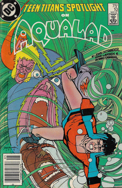 Cover for Teen Titans Spotlight (DC, 1986 series) #10 [Newsstand]