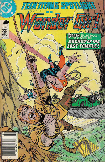 Cover for Teen Titans Spotlight (DC, 1986 series) #12 [Newsstand]