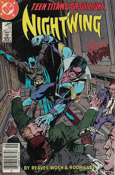 Cover for Teen Titans Spotlight (DC, 1986 series) #14 [Newsstand]