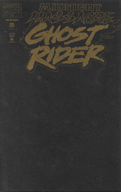 Cover for Ghost Rider (Marvel, 1990 series) #40 [Australian]
