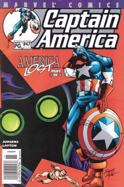 Cover for Captain America (Marvel, 1998 series) #47 (515 [514]) [Newsstand]