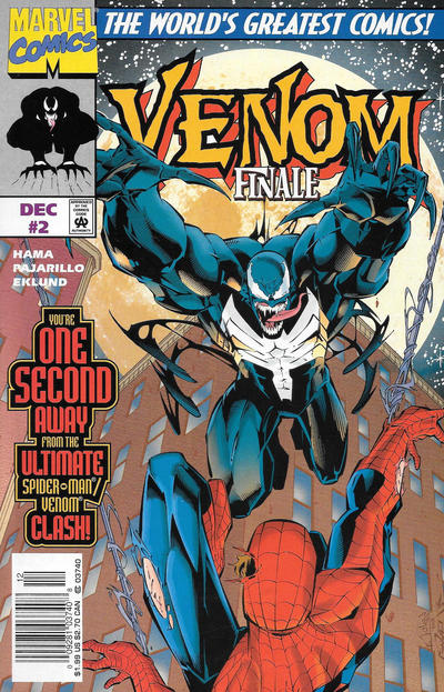 Cover for Venom: The Finale (Marvel, 1997 series) #2 [Newsstand]