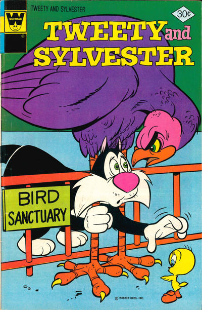 Cover for Tweety and Sylvester (Western, 1963 series) #68 [Whitman]