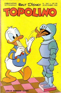 Cover Thumbnail for Topolino (Mondadori, 1949 series) #260